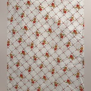 Vintage rare beautiful FULL fitted bed sheet 1978 J P Steven’s